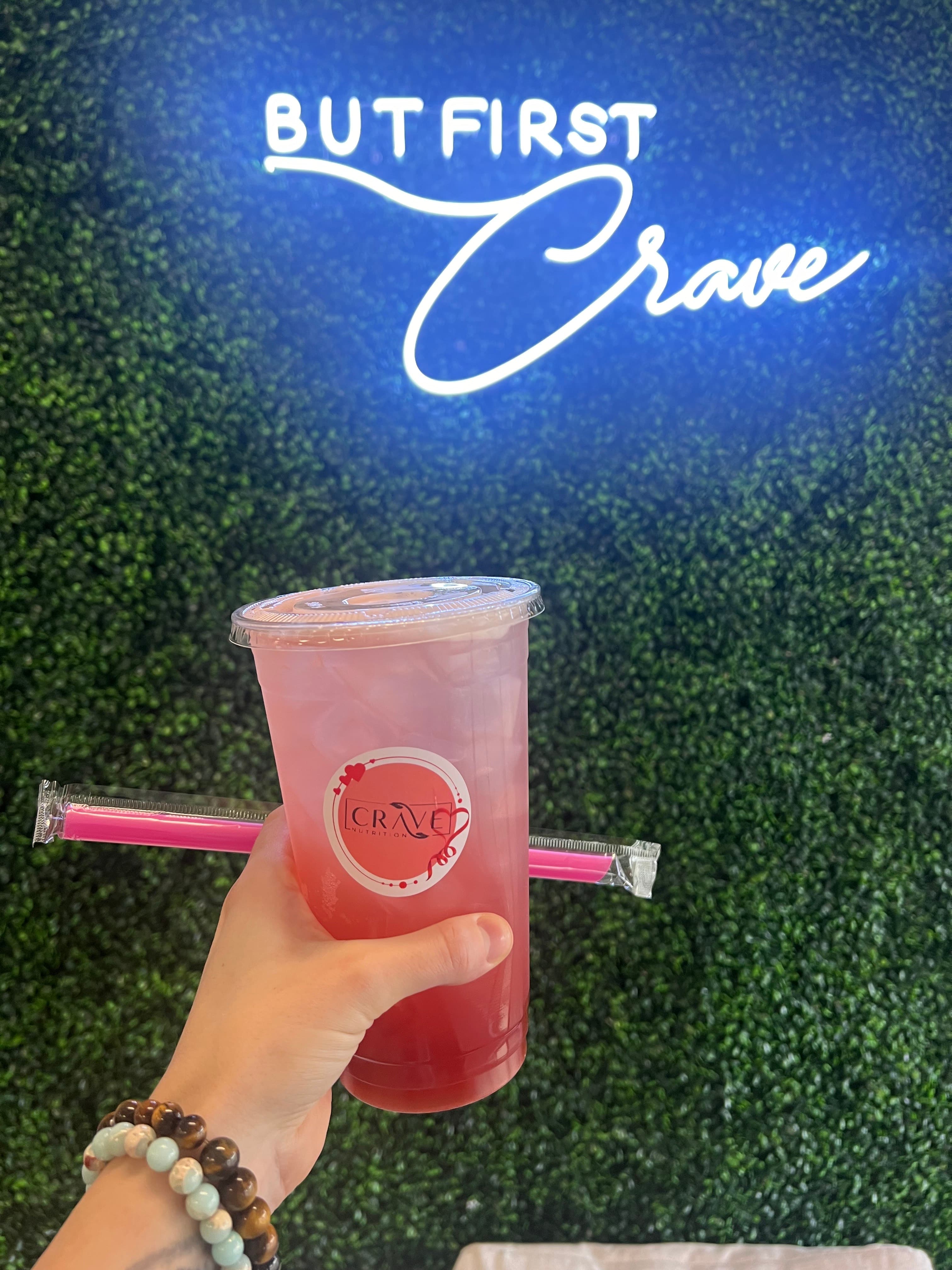 Crave Nutrition & Health Drink Cafe background